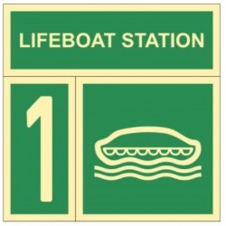 Lifeboat station
30x30 cm...