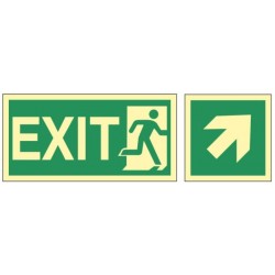 Exit up right
15x45 cm
ISSA...