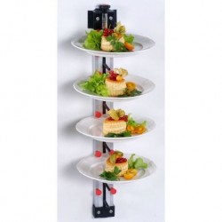 Wall Mounted plate rack for...